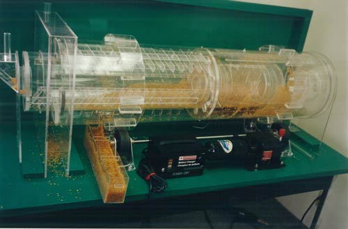 Scale Model of ATP Processor to Demonstrate ATP Helical Chute Seal Passages